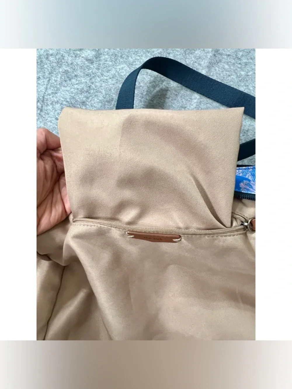 The Sak Lanie canvas cotton market tote crossbody in bubblegum wildlife EUC